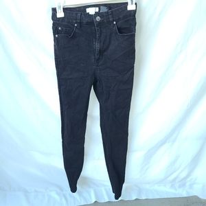 H&M black jeans skinny stretchy